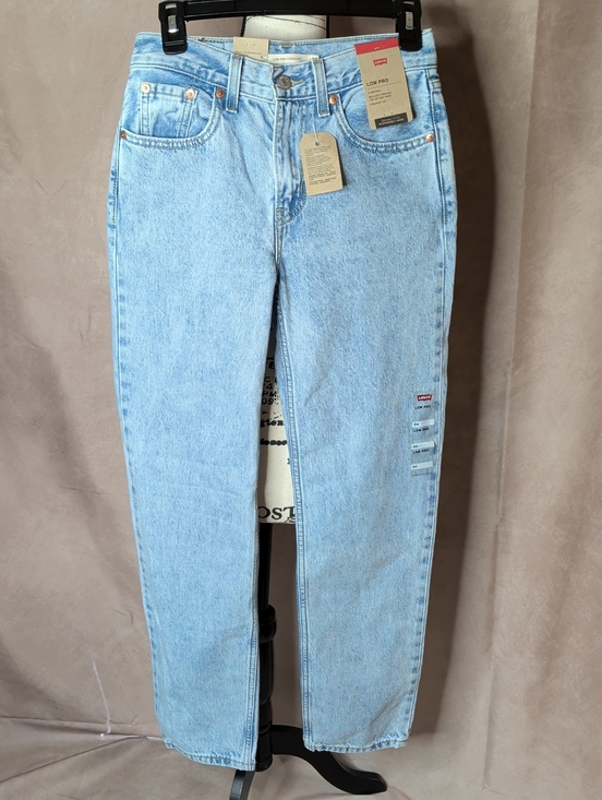 Levi's Denim - Levi's Light Wash Low Pro Straight Leg Women's Jeans New with Tags Size 24